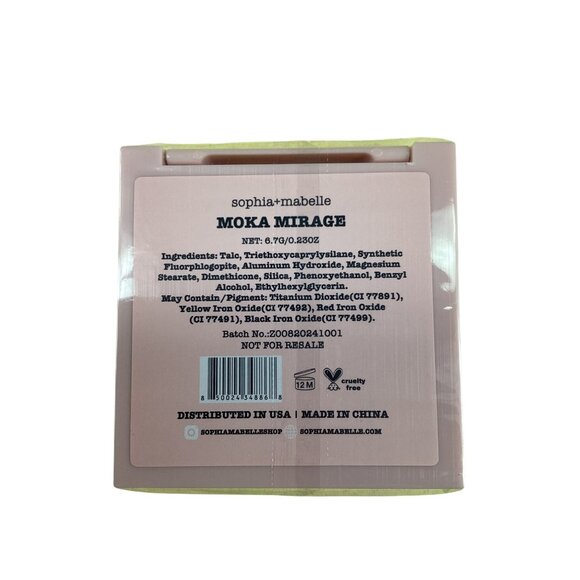 Sophia + Mabelle Finishing Powder Moka Mirage 0.35oz Face Makeup cosmetics New - Picture 3 of 3